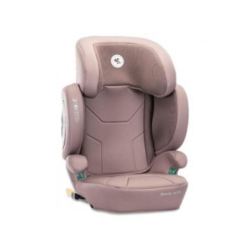 Scaun auto, Lorelli Growgo, Isofix, pliabil, protectii laterale extensibile, spatar reglabil, tetiera reglabila, 100-150 cm, Pink