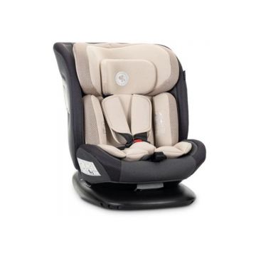 Scaun auto, Lorelli Sagitta, I-Size, rotativ 360, protectie SPS,  40-150 cm, Beige