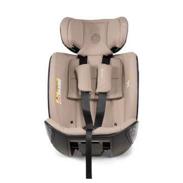 Scaun auto pentru copii 40-150 cm Tutis Beno 360 Beige, reglabil pe inaltime, insertie detasabila