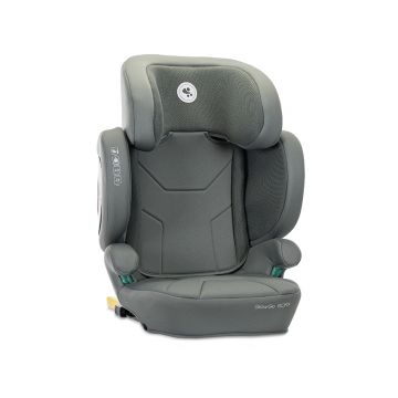 Scaun auto pentru copii Lorelli Growgo Green cu isofix, pliabil, protectii laterale extensibile, tetiera reglabila, 100-150 cm, 3-12 ani