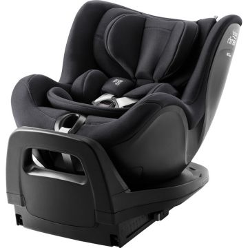 Scaun auto rotativ cu baza, Britax Römer, 0 luni - 4 ani, Isofix, DUALFIX PRO i-Size, Deep Black