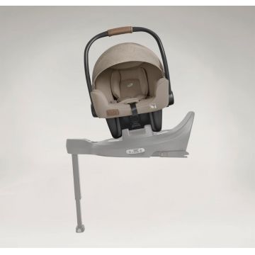 Scoica auto Joie i-Starter Sandstone cu tetiera reglabila, 40-75 cm, certificata R129
