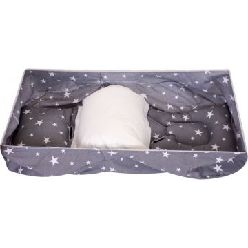 Husa protectie scoica auto cu reductor grey Stars