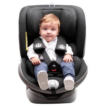 Scaun auto Allegra rotativ cu isofix 0-36 kg negru KidsCare