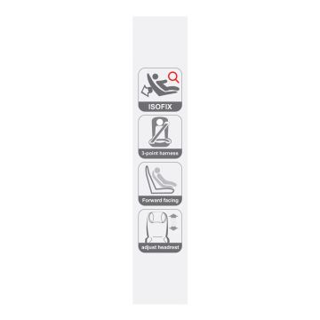 Scaun auto Avanti cu Isofix beige Coletto