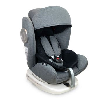 Scaun auto cu isofix Lorelli Lusso 2019 grey 0-36 kg