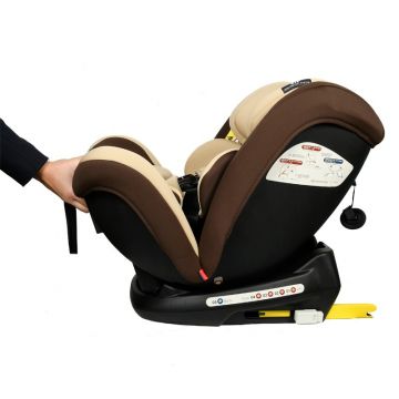 Scaun Auto Riola plus cu Isofix Coffee light 0-36 kg