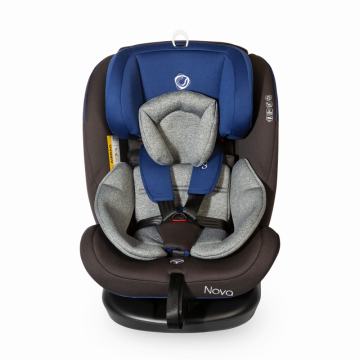 Scaun auto rotativ cu isofix grupa 0-36 kg Nova Albastru