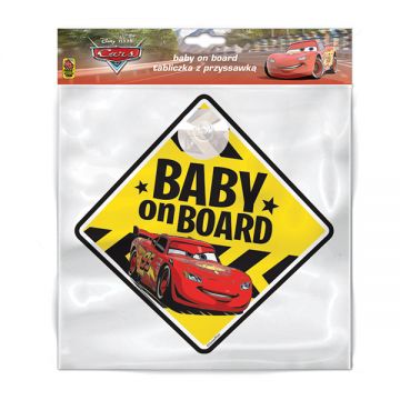 Semn de avertizare Baby on Board Cars Seven SV9610