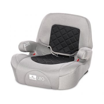 Inaltator Auto Lorelli Leo Isofix 22-36 kg Spatar Detasabil Fossil Grey
