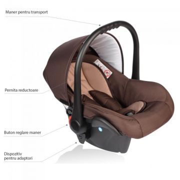 Scaun auto 0-10 kg Vessanti Crooner Beige Scaun auto 0-10 kg Vessanti Crooner Beige