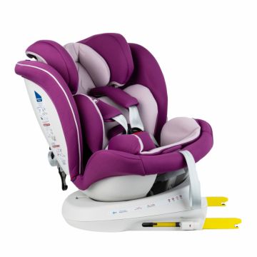 Scaun auto Tweety Plus Deluxe Buf Boof Purple cu isofix rotativ 360 grade 0-36 kg