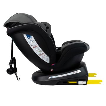 Scaun auto Tweety Plus Deluxe Buf Boof UrsBlack cu isofix rotativ 360 grade 0-36 kg