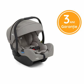Scoica auto i-Size i-Gemm 2 Gray Flannel nastere - 85 cm Joie