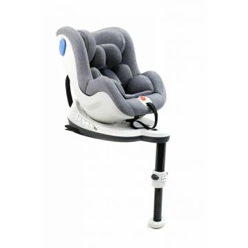 Asalvo - Scaun auto Virafix Spatar reglabil, Protectie laterala, Rotire 360 grade, 0-18 Kg, cu Isofix