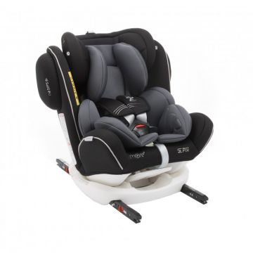 Babyauto - Scaun auto copii More Werdu Plus, cu sistem Dual Isofix, 0-36 kg, Negru/Gri
