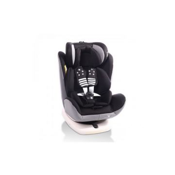 Cangaroo - Scaun auto Pilot , rotativ 360 grade , Isofix , 0-36 kg , Grey