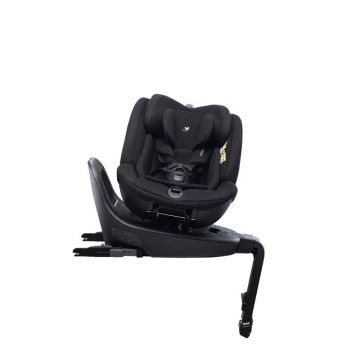 Daiichi - Scaun auto First7 360 Bamboo I-Size , Spatar reglabil, Protectie laterala, Rotire 360 grade, 0-25 Kg, cu Isofix, Negru
