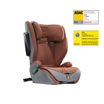 Joie - Scaun auto pentru copii Joie i-Traver Signature Cider, 100 - 150 cm, testat ADAC si testat Suplimentar la impact lateral, frontal si din spate