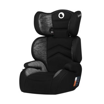 Lionelo - Scaun auto Lars Graphite Spatar detasabil, 15-36 Kg, Conform cu standardul european de securitate ECE R44/04, Gri
