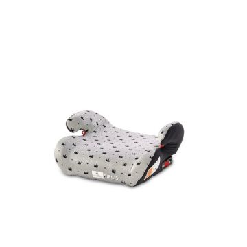 Inaltator auto, Lorelli, Sirius Fix, Crowns, 22-36 Kg, cu Isofix, Gri