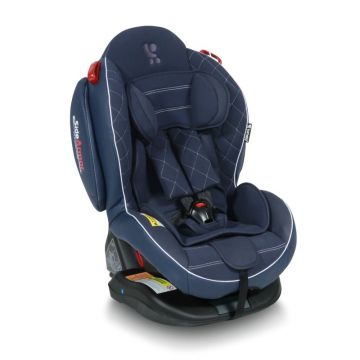 Lorelli - Scaun auto Arthur Spatar reglabil, Pozitie de somn, Protectie laterala, 0-25 Kg, cu Isofix, Albastru