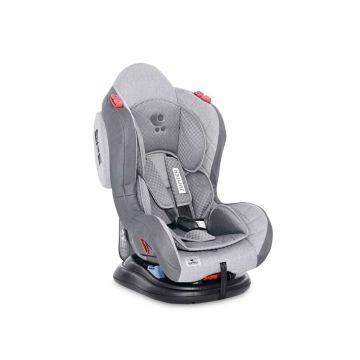 Lorelli - Scaun auto Jupiter , Spatar reglabil, Protectie laterala, 0-25 Kg, Gri