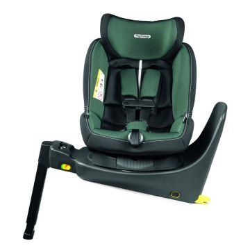 Peg Perego - Scaun auto Primoviaggio 360 Forest Spatar reglabil, Protectie laterala, Rotire 360 grade, 0-18 Kg