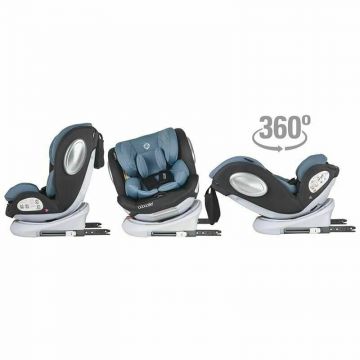 Scaun auto rotativ 0-36 Coccolle Lyra Celestial Blue