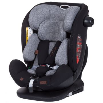 Chipolino - Scaun auto My Size 0-36 kg I-Size platinum cu sistem Isofix