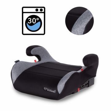 Inaltator auto cu isofix Kidwell 15-36 kg Baxter black Inaltator auto cu isofix Kidwell 15-36 kg Baxter black