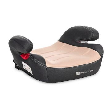 Inaltator auto, Travel Luxe, Isofix, 15-36 Kg, Black & Beige Inaltator auto, Travel Luxe, Isofix, 15-36 Kg, Black & Beige