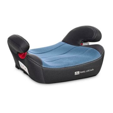 Inaltator auto, Travel Luxe, Isofix, 15-36 Kg, Black & Blue Inaltator auto, Travel Luxe, Isofix, 15-36 Kg, Black & Blue