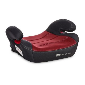 Inaltator auto, Travel Luxe, Isofix, 15-36 Kg, Black & Red