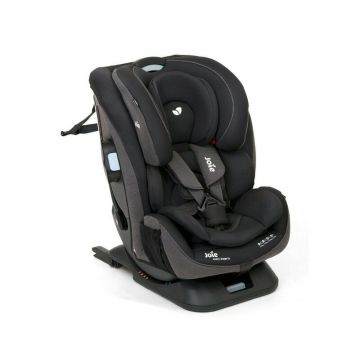Joie - Scaun auto Every Stage FX Coal Spatar reglabil, Protectie laterala, 0-36 Kg, cu Isofix