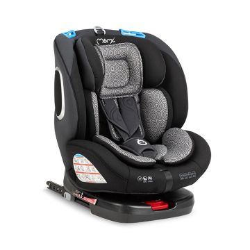 Momi - Scaun Auto 0-36 Kg, Rear Facing, 360°, Tordi - Black