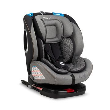 Momi - Scaun Auto 0-36 Kg, Rear Facing, 360°, Tordi - Grey