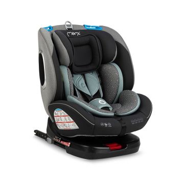 Momi - Scaun Auto 0-36 Kg, Rear Facing, 360°, Tordi - Turquoise