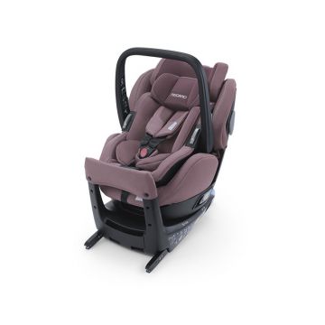 Recaro - Scaun auto Salia Elite Prime Pale Spatar reglabil, Protectie laterala, Rotire 360 grade, 0-18 Kg, Roz
