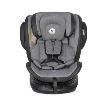 Scaun auto Aviator isofix 0-36 kg rotativ 360 grade black light grey