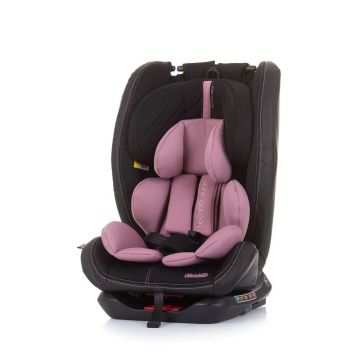 Scaun auto cu isofix 0-36 kg Chipolino Techno 360 2023 Pink Water