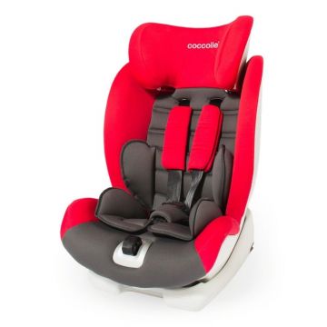 Scaun auto cu Isofix COCCOLLE Vela-Fix grupa 9-36 kg rosu