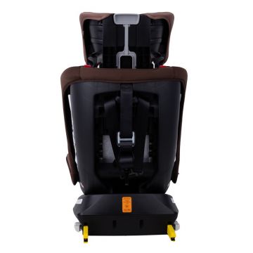Scaun auto Tweety Plus Deluxe Buf Boof Coffee cu isofix rotativ 360 grade 0-36 kg