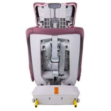 Scaun auto Tweety Plus Deluxe Buf Boof DarkPink cu isofix rotativ 360 grade 0-36 kg