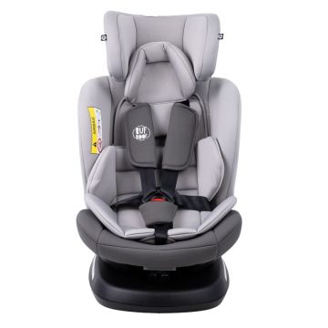 Scaun auto Tweety Plus Deluxe Buf Boof DuoGrey cu isofix rotativ 360 grade 0-36 kg