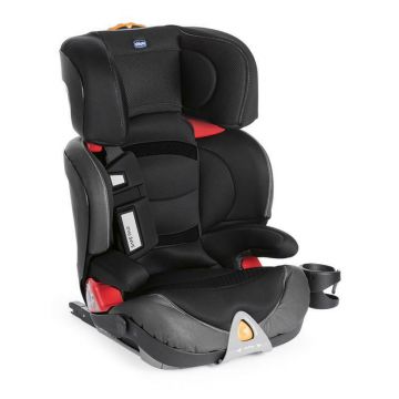 Chicco - Scaun auto, Oasys, Grupa 2-3, FixPlus Evo Jet,15-36 Kg, Cu isofix, Negru Chicco - Scaun auto, Oasys, Grupa 2-3, FixPlus Evo Jet,15-36 Kg, Cu isofix, Negru