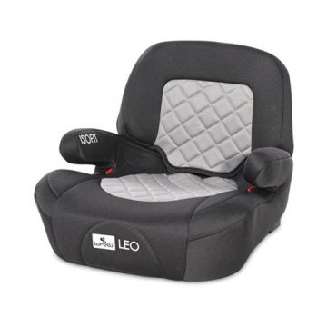 Inaltator Auto Lorelli Leo Isofix 22-36 kg Spatar Detasabil Black