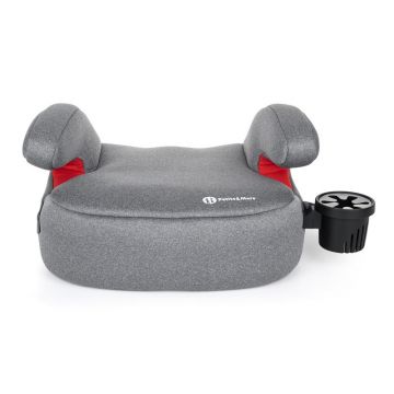 Inaltator auto PetiteMars Optimus cu suport de pahar si cotiere 22-36 kg 6 ani+ Gri