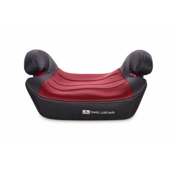 Inaltator auto Travel Luxe cu isofix 15-36 kg Black Red Inaltator auto Travel Luxe cu isofix 15-36 kg Black Red