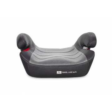 Inaltator auto Travel Luxe cu isofix 15-36 kg Grey Black Inaltator auto Travel Luxe cu isofix 15-36 kg Grey Black
